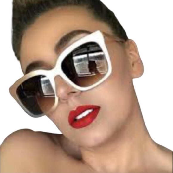 Diff Eyewear Accessories Diff Ella Sunglasses Rose Gold Frame Brown